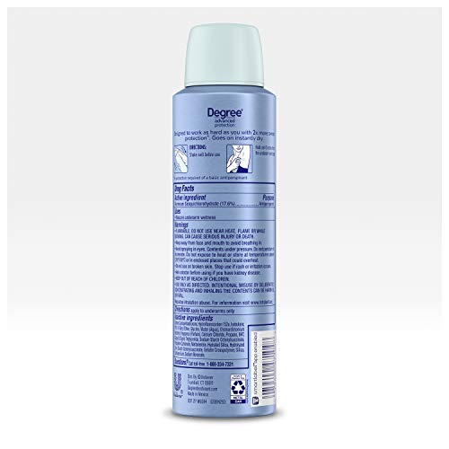 Степен Напредна Заштита Antiperspirant Deodorant Спреј 72 HR Wetness Заштита Доверба Најсилните Antiperspirant Спреј за