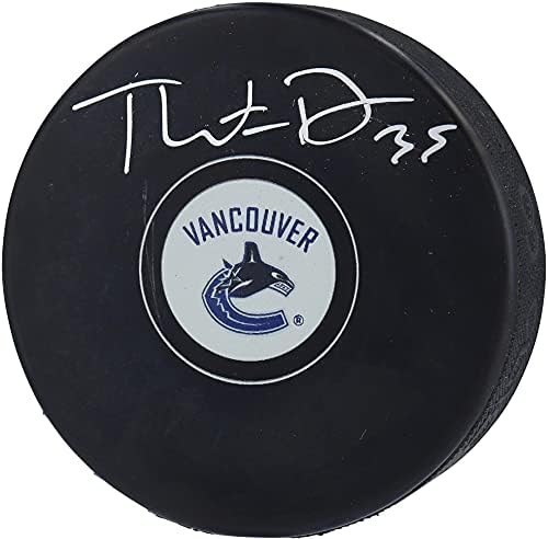 Тачер Demko Ванкувер Canucks Autographed Хокеј дух пакостник - Autographed NHL Пакови