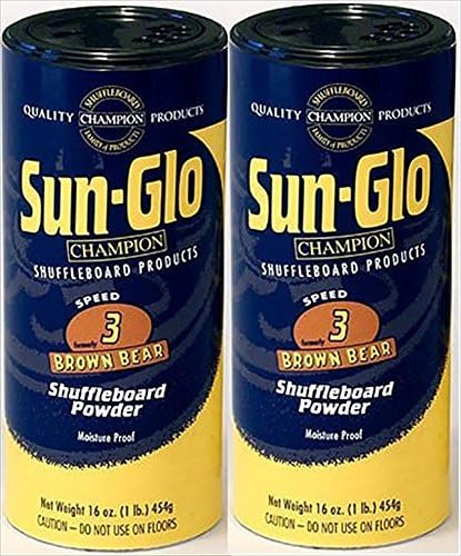 Близнак Pack на Сонцето-Glo 3 Брзина Shuffleboard Прав Восок