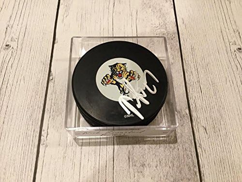Флорида Пантери Ник Bjugstad Потпишан Хокеј дух пакостник Autographed NHL б - Autographed NHL Пакови
