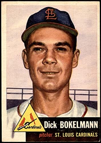 1953 Topps 204 Дик Bokelmann Св. Луј Кардинали (Бејзбол Картичка) NM Кардинали