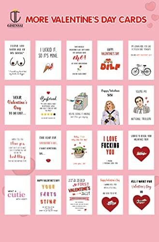 Среќен Денот на Вљубените Картичка за Дечко, Смешни Прди Премногу Картичка за Него, Симпатична 4 Ѕвезди Картичка за Него